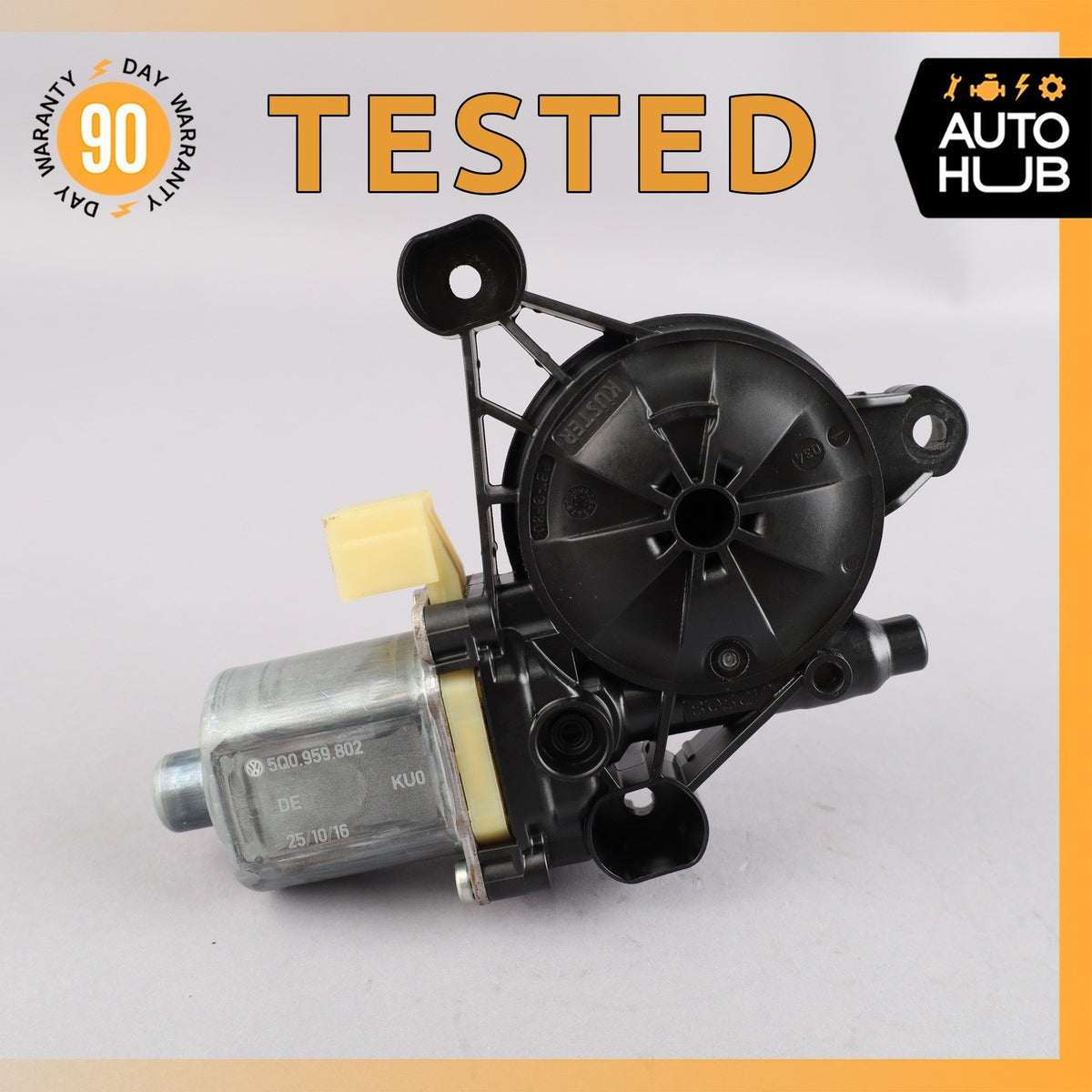 17-20 Audi 8V A3 Rear Right Door Window Regulator Motor 5Q0959802 OEM - photo 1