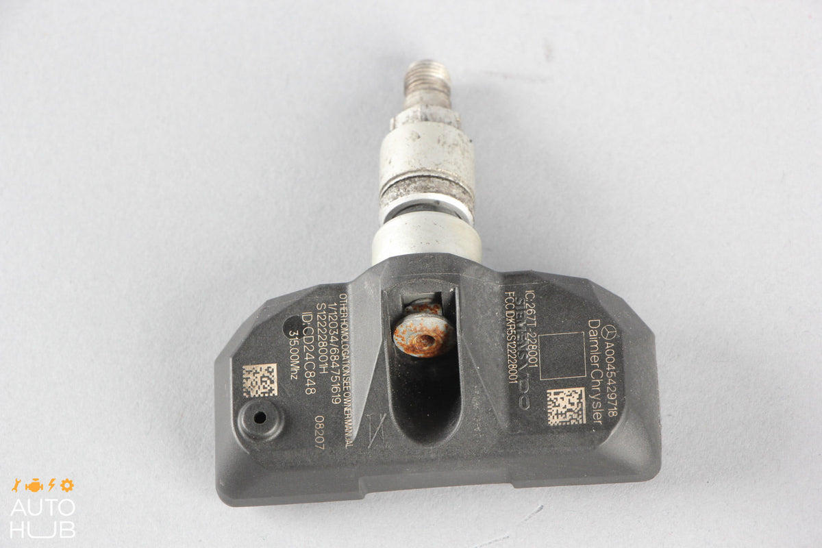 06-11 Mercedes W220 S500 CL500 SL600 TPMS Tire Pressure Sensor 315 Mhz OEM - photo 2