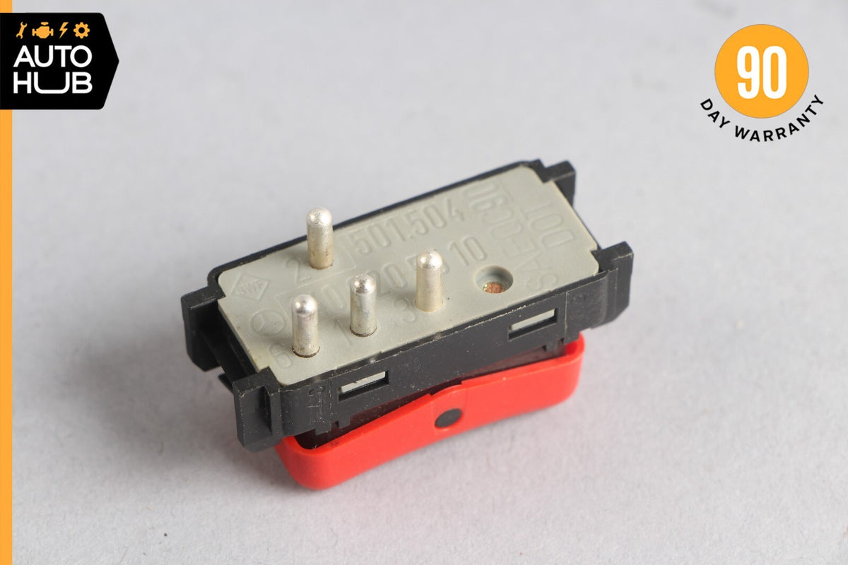 90-95 Mercedes R129 500SL S500 Hazard Warning Light Switch Button 1298201010 OEM - photo 7