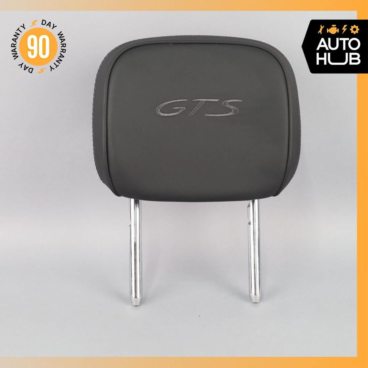 15-26 Porsche Macan 95B GTS Front & Rear Headrest Head Rest Leather Set OEM 46k - photo 12