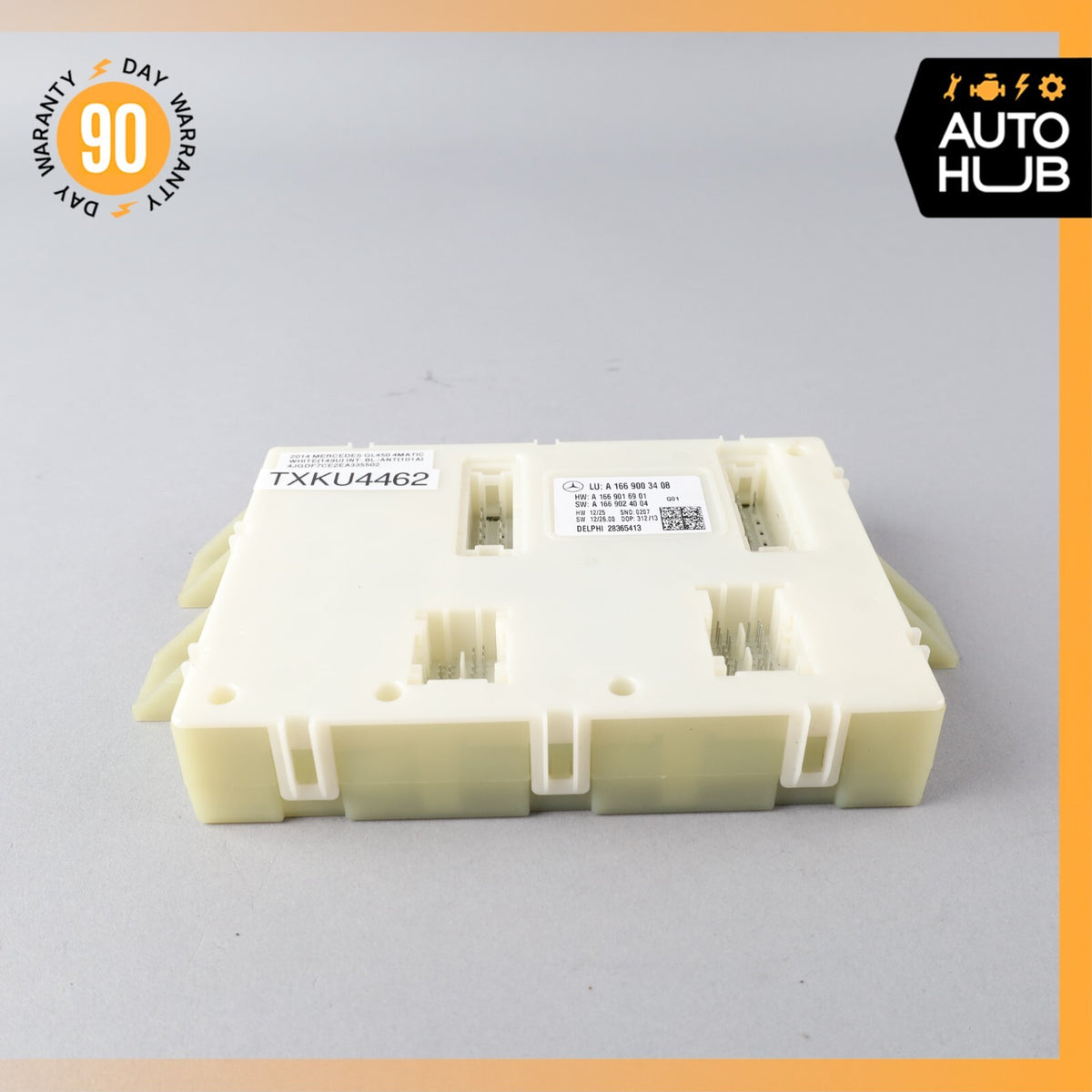 13-19 Mercedes X166 GL450 GLS550 Rear Relay Fuse Box SAM Module 1669003408 OEM - photo 6