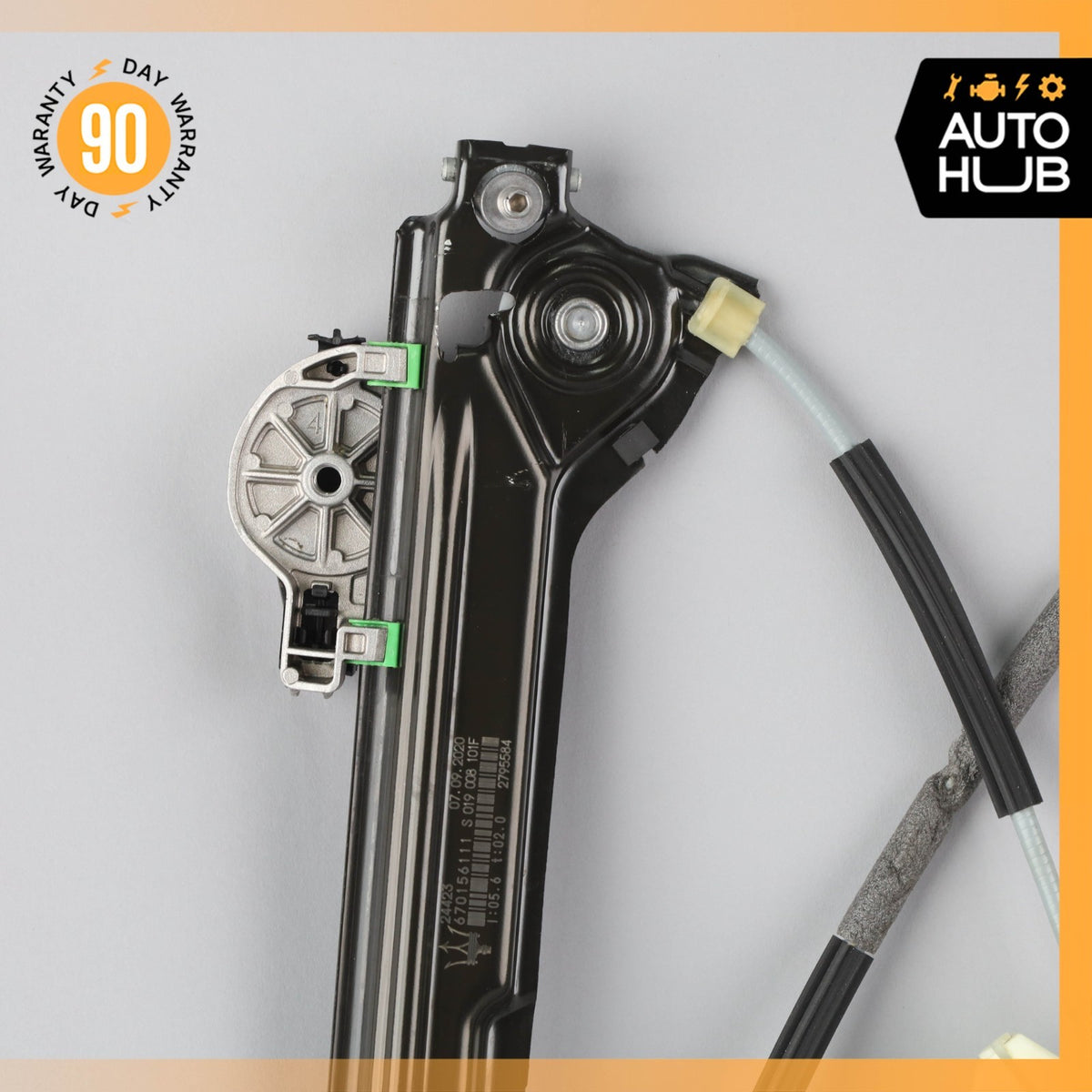 17-24 Maserati Levante M161 Rear Left Window Regulator Motor 670156111 OEM 35k - photo 3
