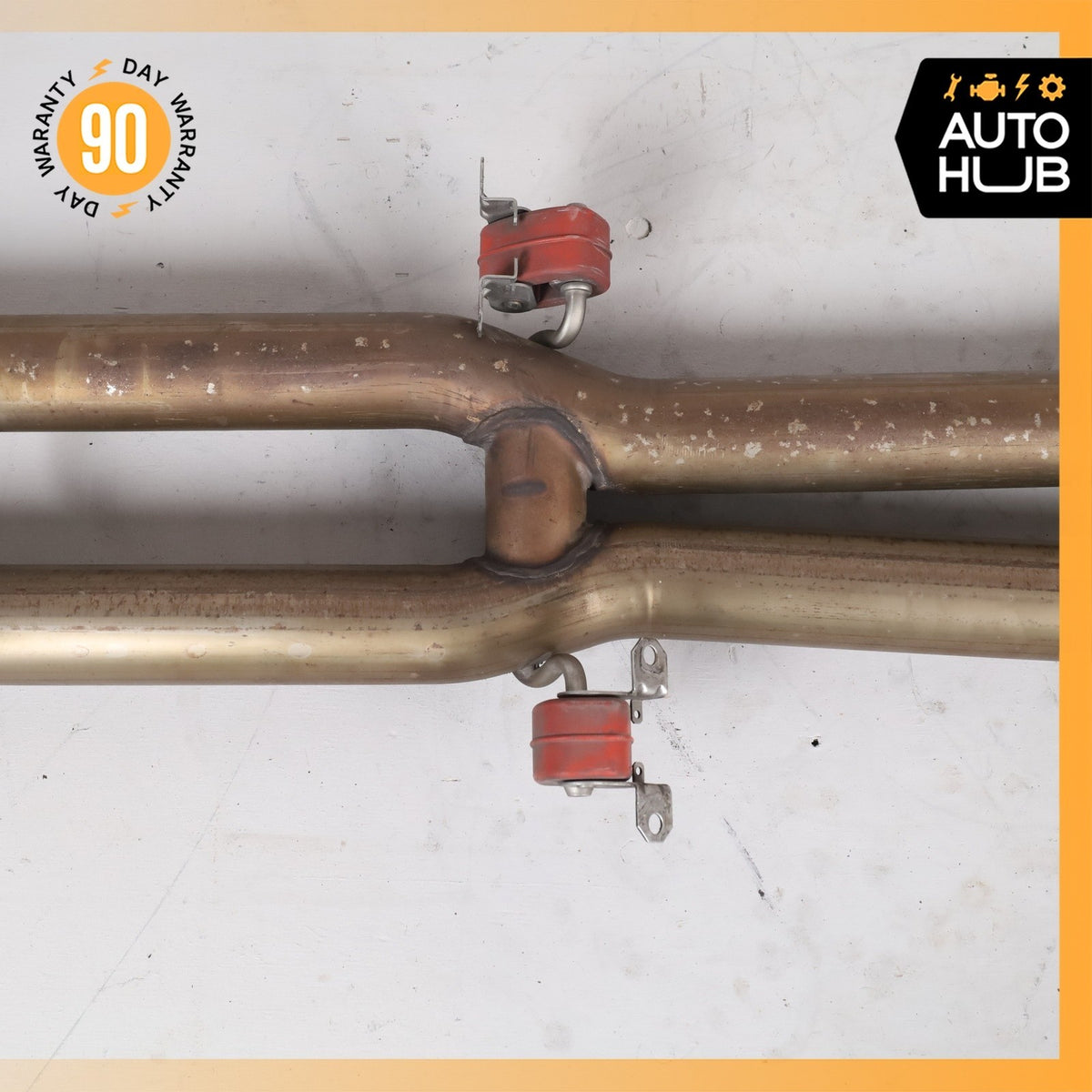 Bentley Continental Flying Spur Middle Exhaust Downpipe Left & Right Side OEM - photo 10