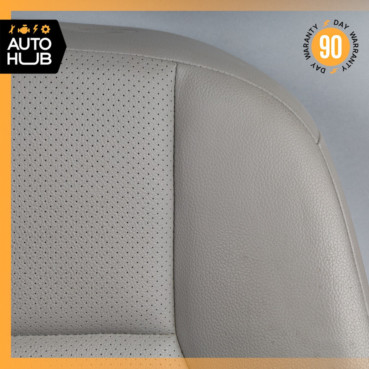 08-11 Mercedes W204 C350 C300 Front Right Side Seat Cushion Top Upper Gray OEM - photo 7