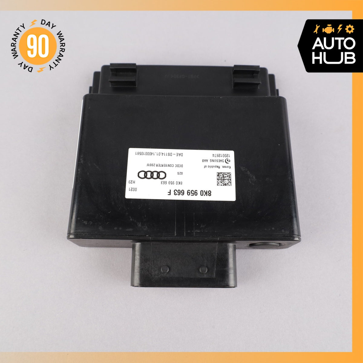 Audi C7 A6 S6 Battery Voltage Stabilizer Control Module 8K0959663F OEM - photo 7