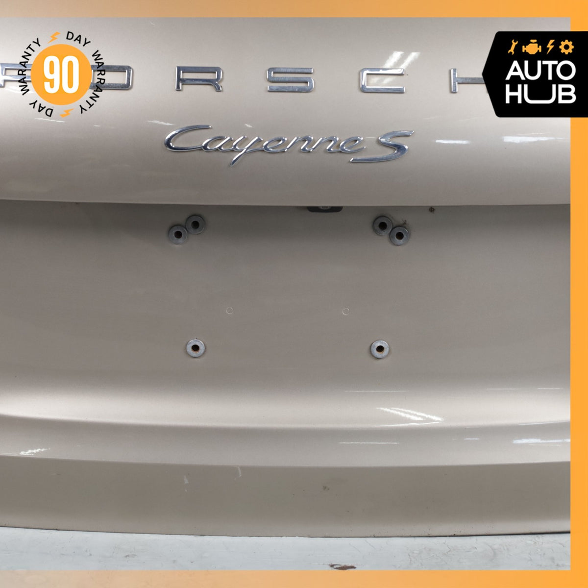 15-18 Porsche Cayenne 958 Trunk Lid Liftgate Tailgate Hatch Shell OEM - photo 9