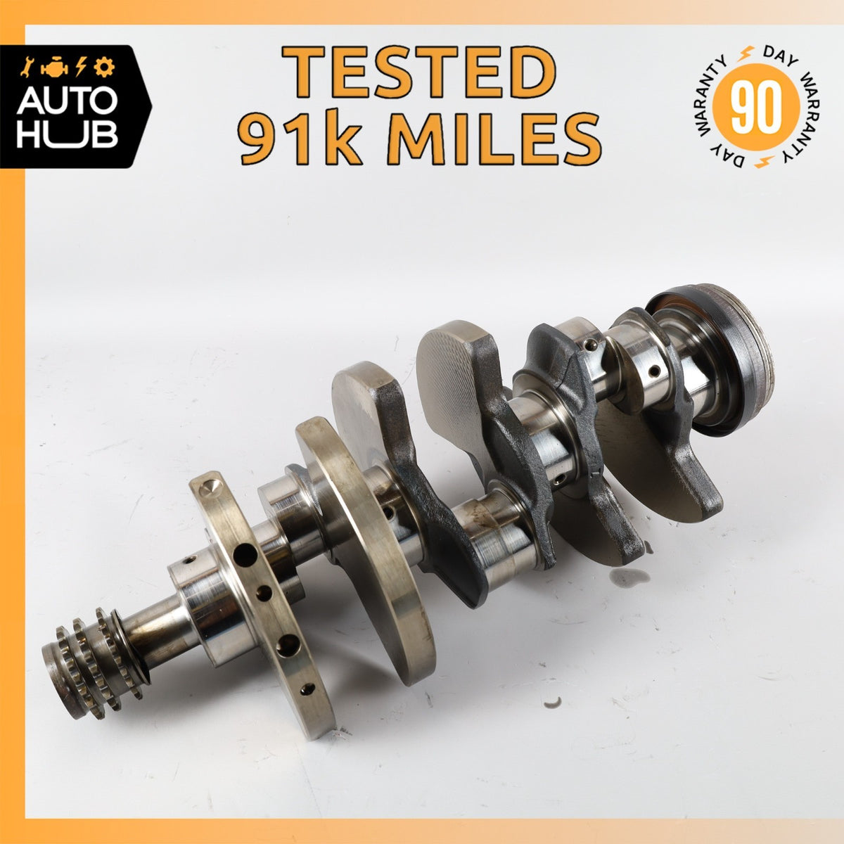 15-18 Porsche Cayenne 958 / Macan 3.6L Engine Motor Crankshaft 94610201137 OEM - photo 1