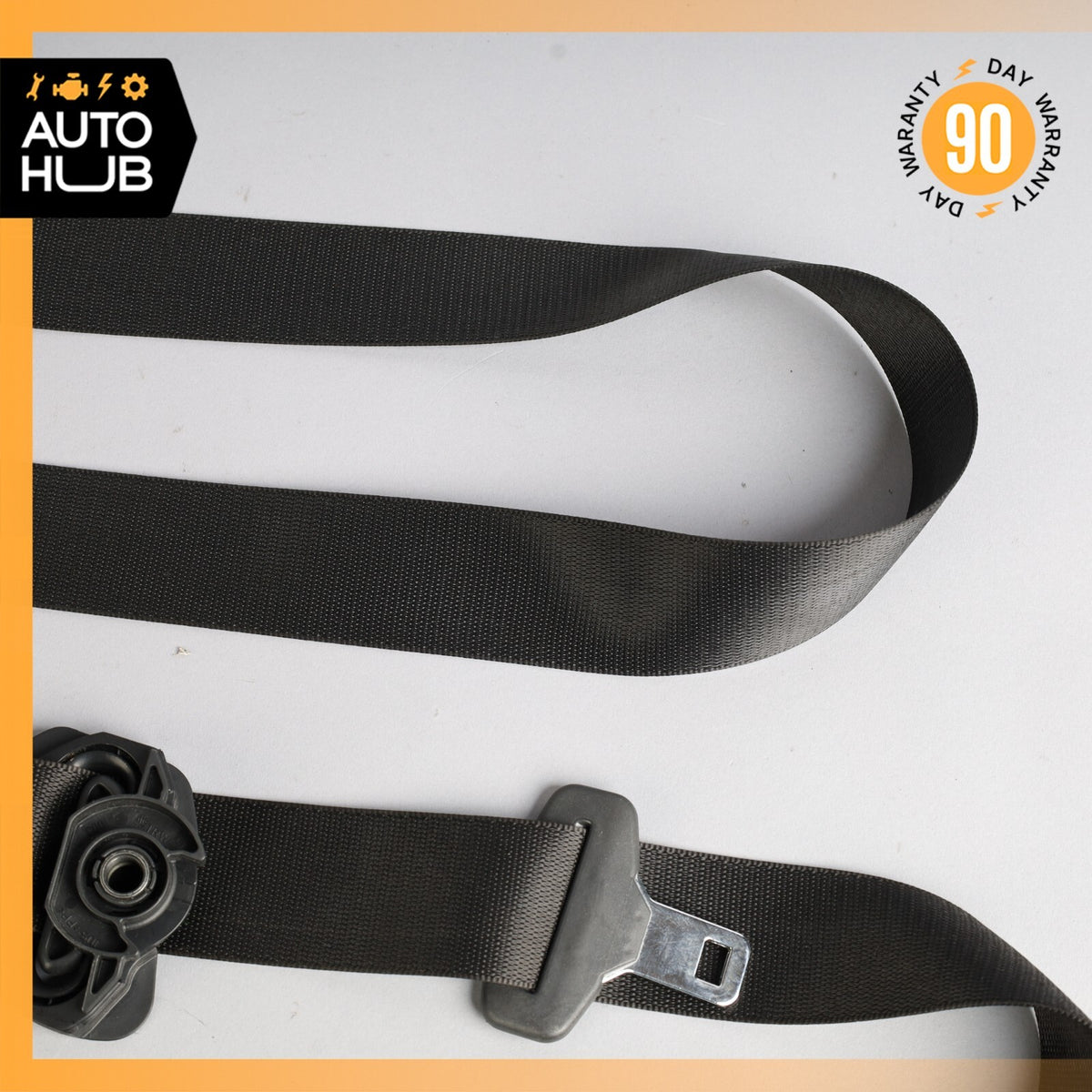 03-06 Mercedes W220 S600 S500 Front Right Seat Belt Seatbelt Retractor Black OEM - photo 3