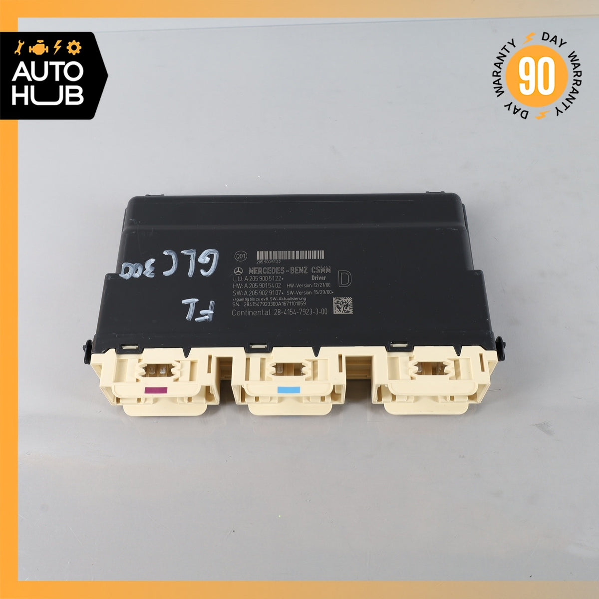 15-23 Mercedes X253 GLC300 C43 AMG Front Left Seat Control Module OEM - photo 3