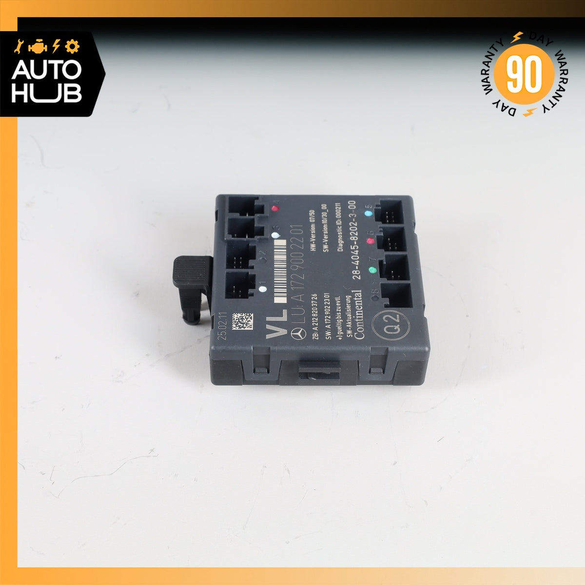 2012 Mercedes R172 SLK350 SLK55 Front Left Driver Side Door Control Module OEM - photo 2