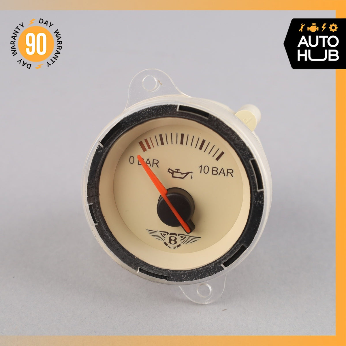 Bentley Arnage Engine Oil Pressure Display Gauge PM25093PE OEM 30k - photo 2