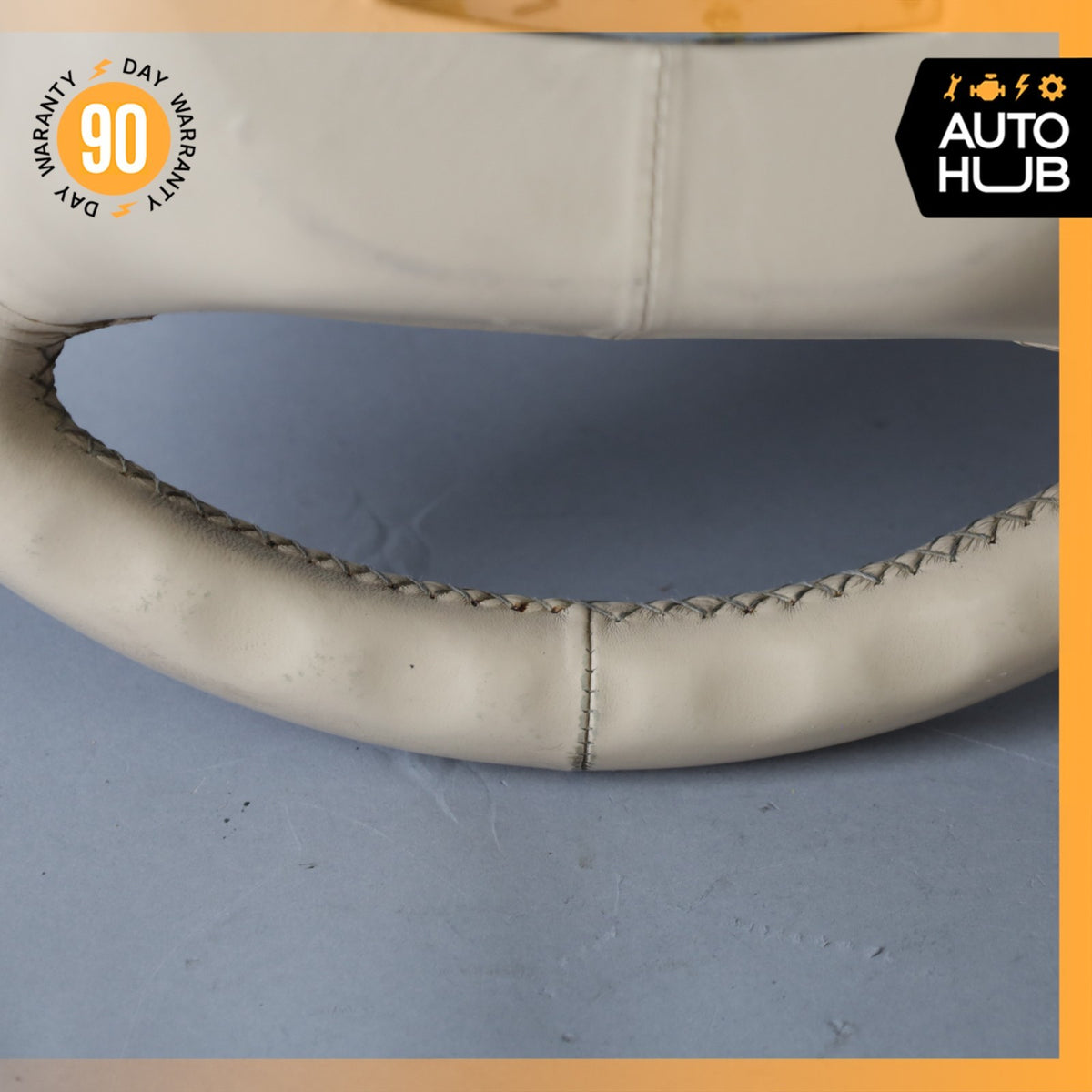 99-02 Rolls Royce Silver Seraph Steering Wheel Beige Wood PH32688PA OEM - photo 21