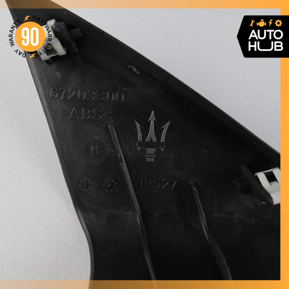 03-13 Maserati Quattroporte M139 4.7L S Left Side Door Corner Trim Panel OEM - photo 13
