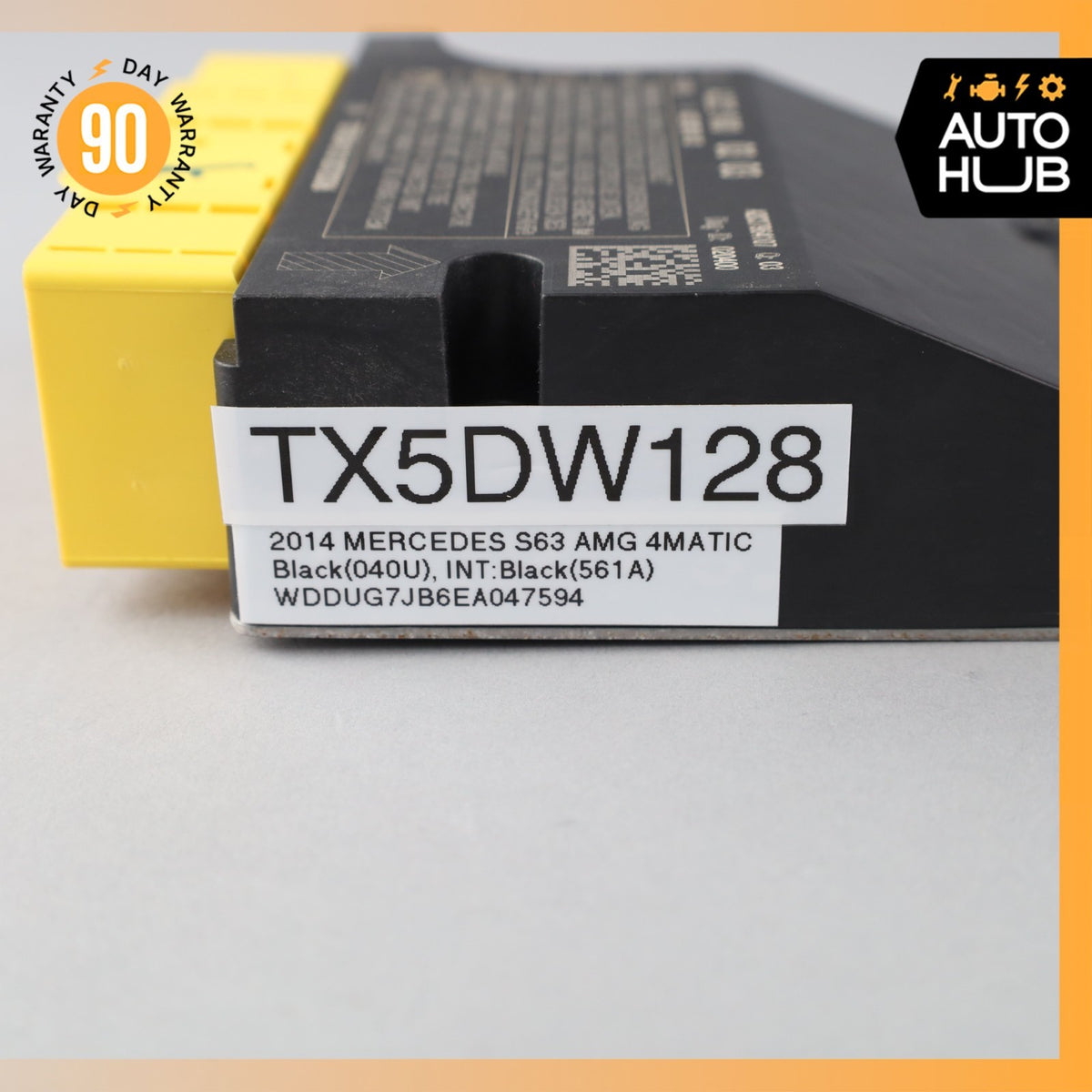 2014 Mercedes W222 S63 AMG Airbag Air Bag Sensor SRS Control Module OEM - photo 9