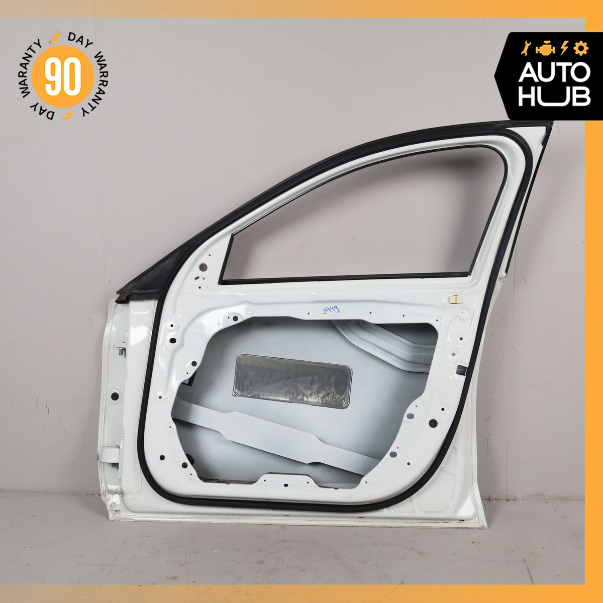 15-21 Mercedes W205 C300 C350e C400 C450 AMG Right Side Door Shell White OEM - photo 12