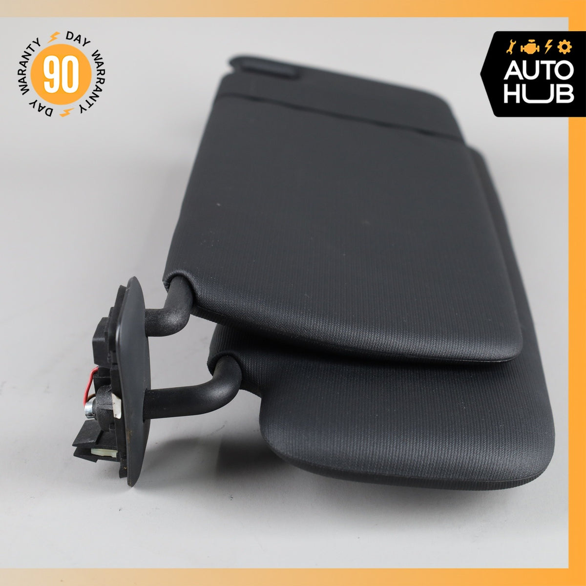 11-18 Porsche Cayenne 958 VR6 Sun Visor Sunvisor Front Right Side Black OEM - photo 15