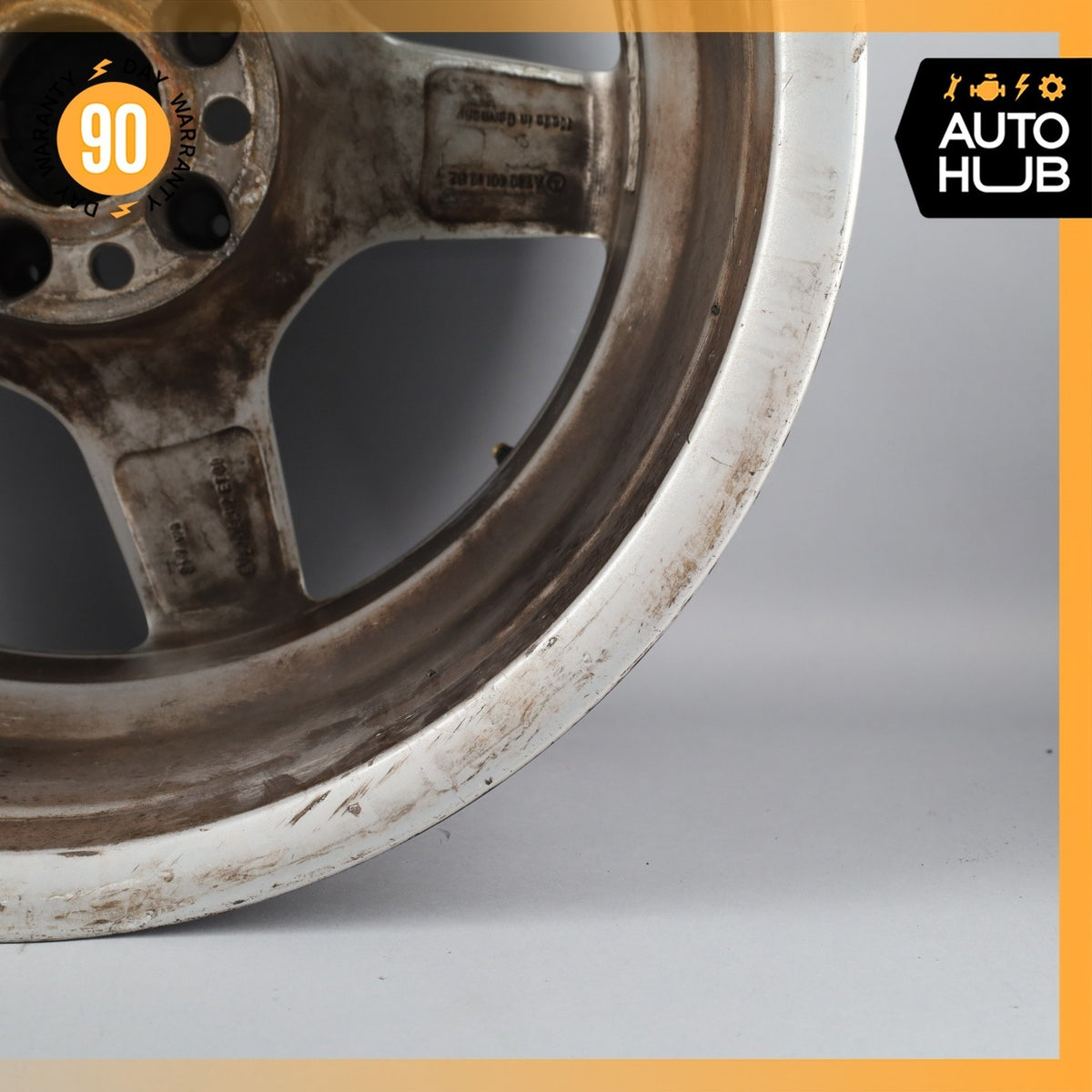 03-12 Mercedes R230 SL500 SL55 AMG 8.5 x 18 18" Front Wheel Rim 2304011002 OEM - photo 11