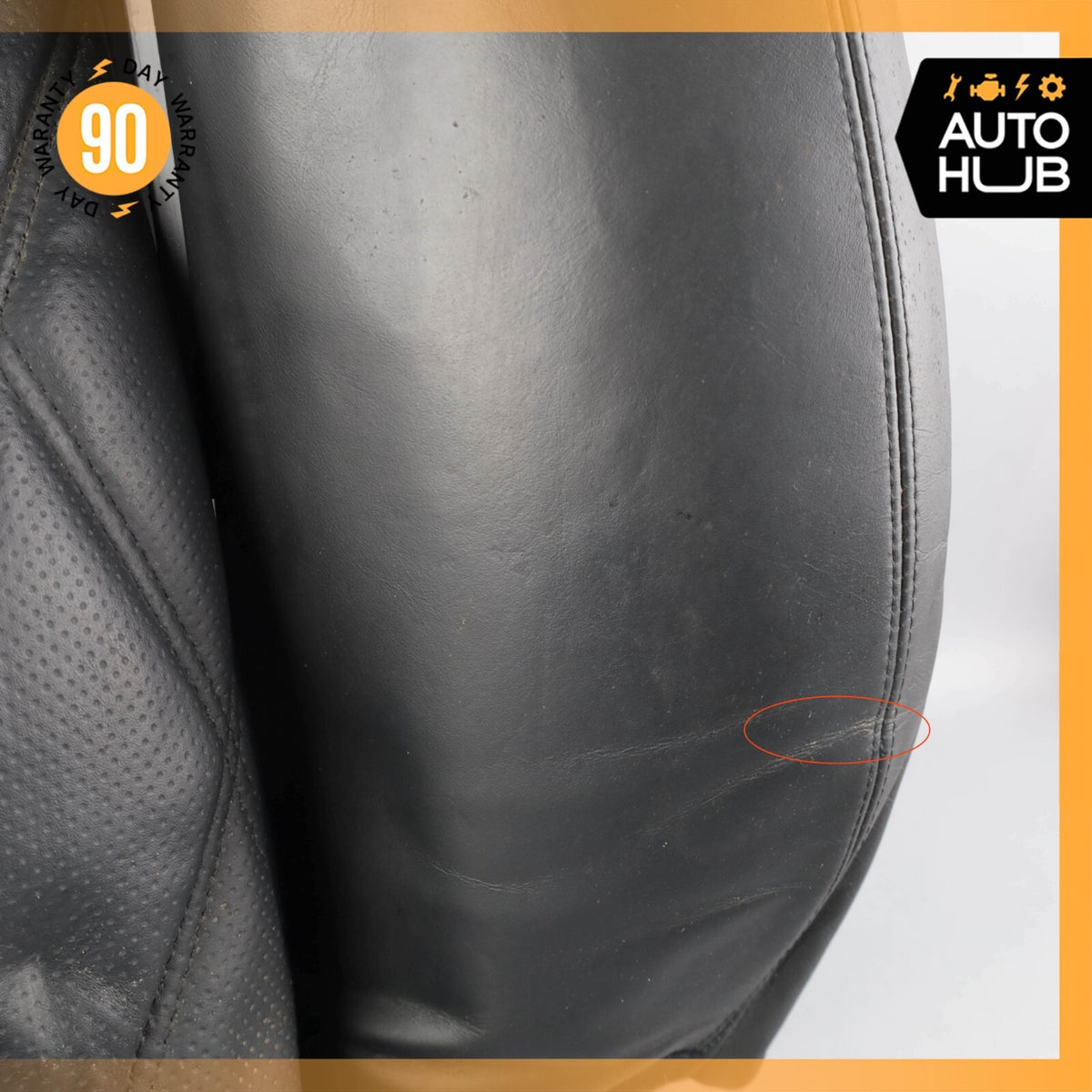 03-10 Bentley Continental GT Front Right Side Top Upper Seat Cushion OEM - photo 8