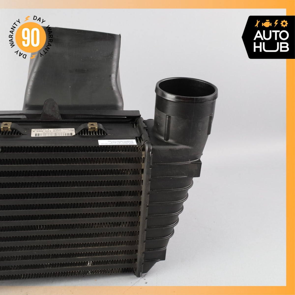 Bentley Continental Flying Spur Left Side Turbo Intercooler Radiator OEM 78k - photo 8