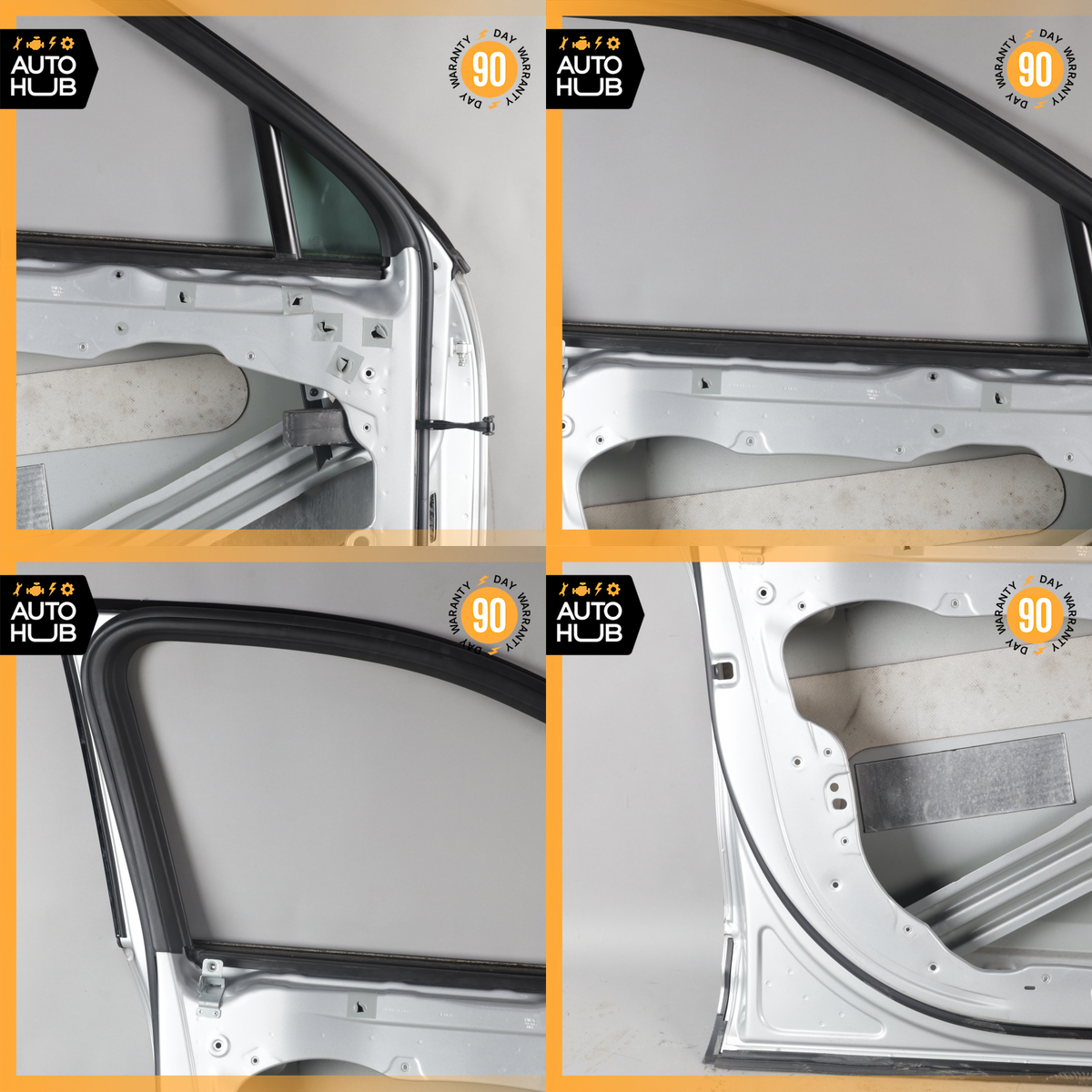 11-18 Porsche Cayenne 958 Front Left Driver Side Door Shell Silver OEM - photo 18