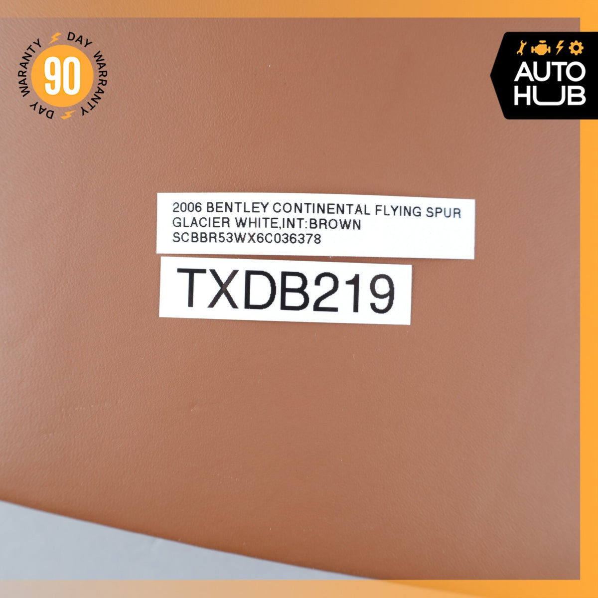 Bentley Continental Flying Spur Left Side Upper B-Pillar Cover Trim OEM 58k - photo 7
