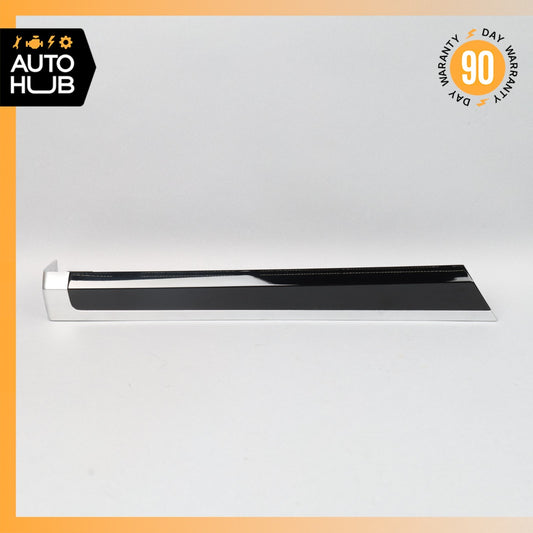 Porsche Cayenne 958 Rear Right Door Panel Molding Trim Piano Wood 7P5867420 OEM - photo 1