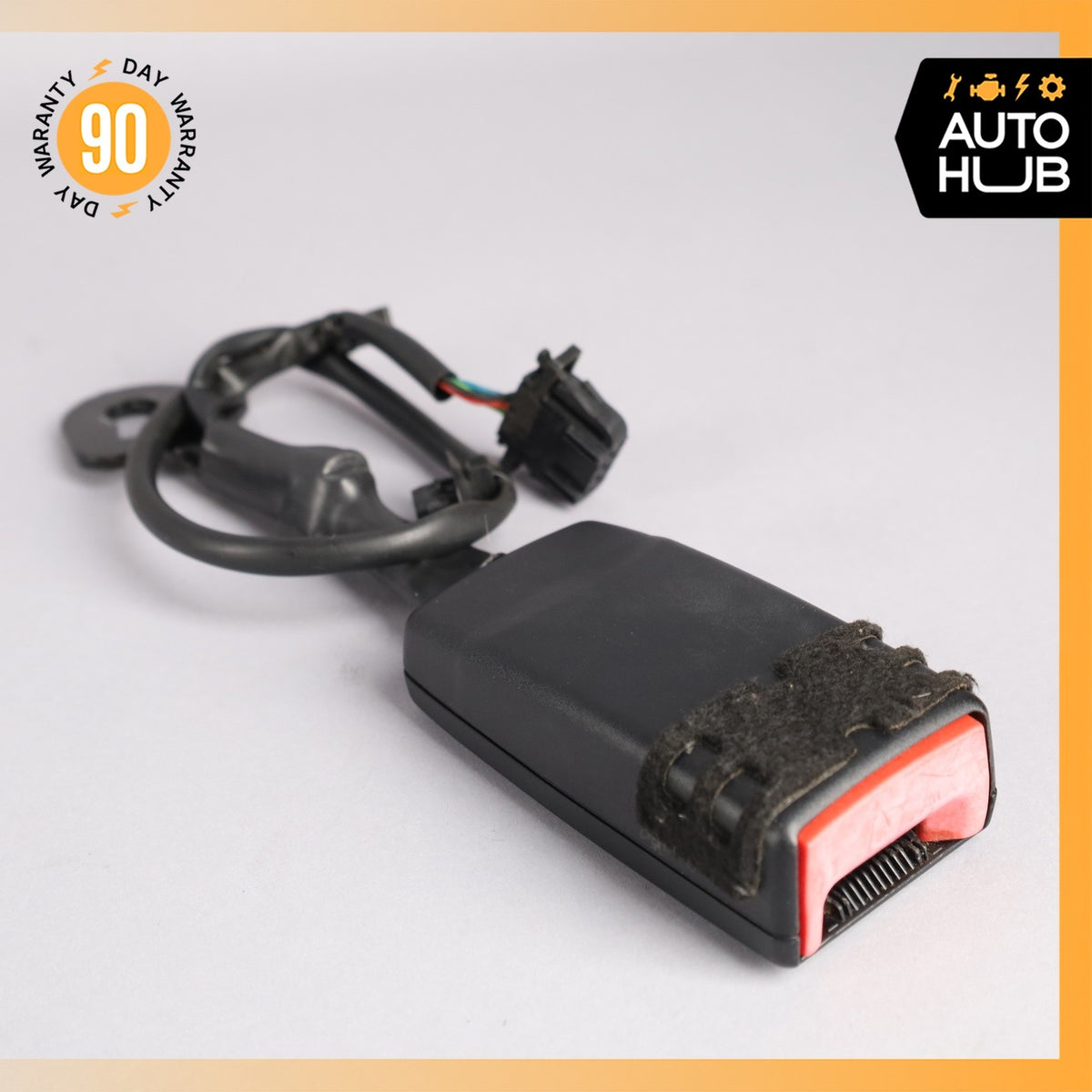 11-18 Audi D4 A8 Front Right Seat Belt Seatbelt Buckle OEM - photo 2