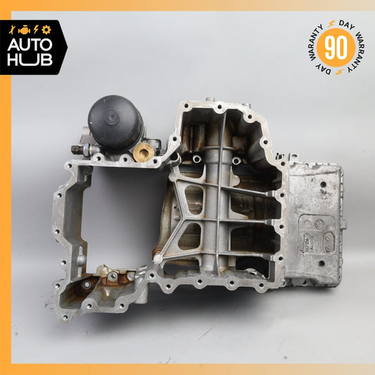 08-19 BMW E70 X5 X6 50i N63 S63 4.4L V8 Engine Motor Upper Oil Pan OEM - photo 1