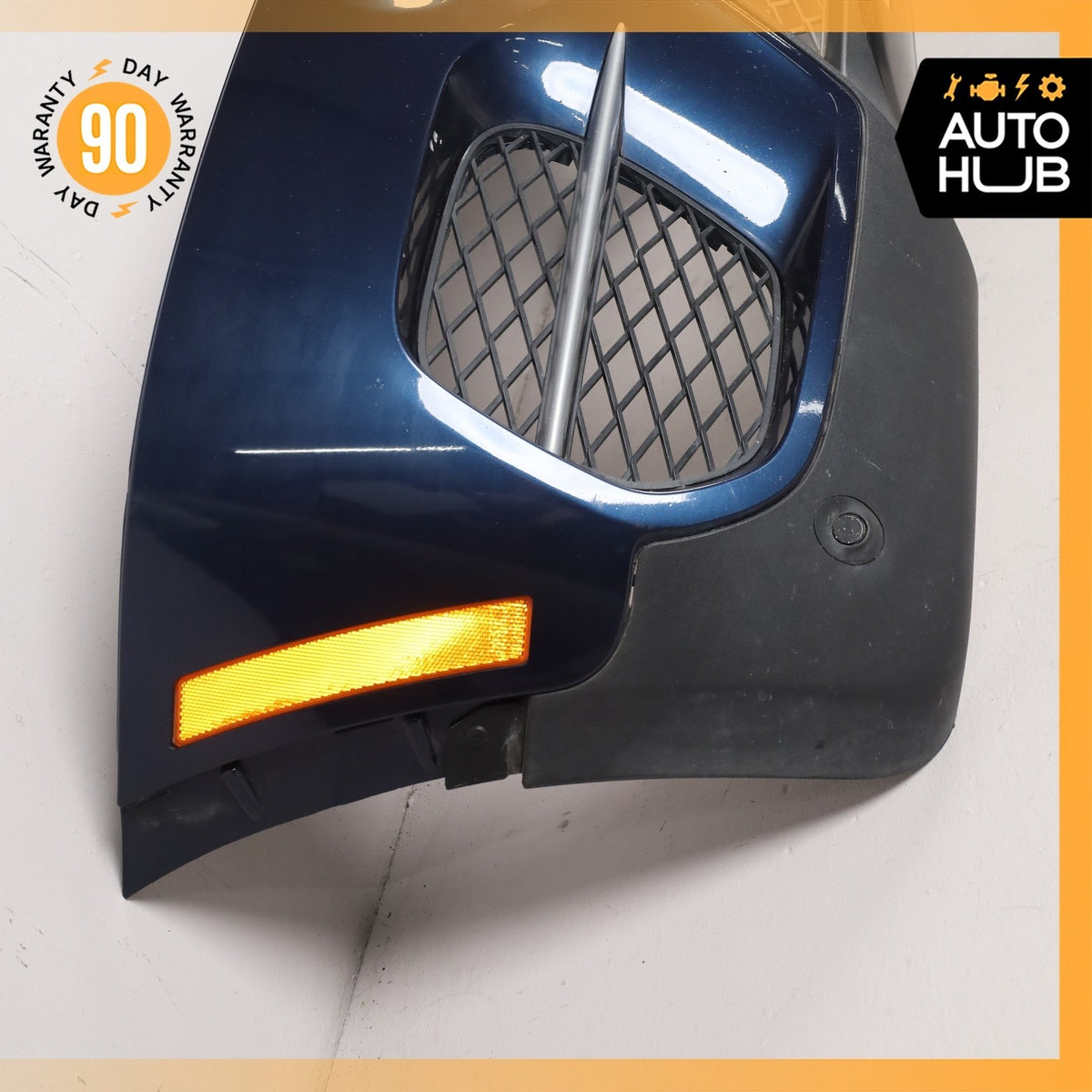11-13 BMW E70 X5 Sport Front Bumper Cover Assembly Blue Aftermarket - photo 2
