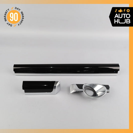 11-18 Porsche Cayenne 958 S Dashboard Cover Panel Trim Molding Set Wood OEM - photo 1