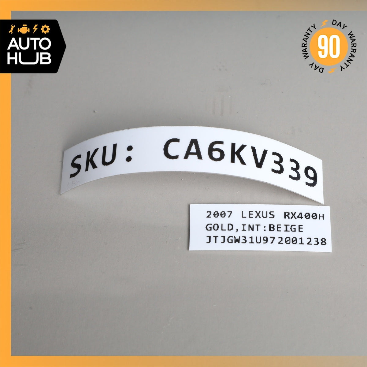 07-09 Lexus XU30 RX400H RX350 Oxygen O2 Sensor Lambda Set of 3 OEM - photo 11