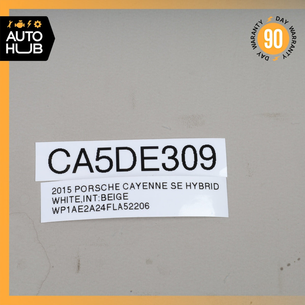 11-18 Porsche Cayenne 958 Hybrid Engine Oil Pump Sprocket Gear Plate Bracket OEM - photo 7