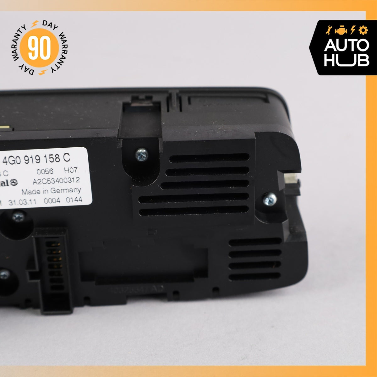 Audi 4G8 A7 Rear A/C Climate Control Switch Panel 4G0919158C OEM - photo 8