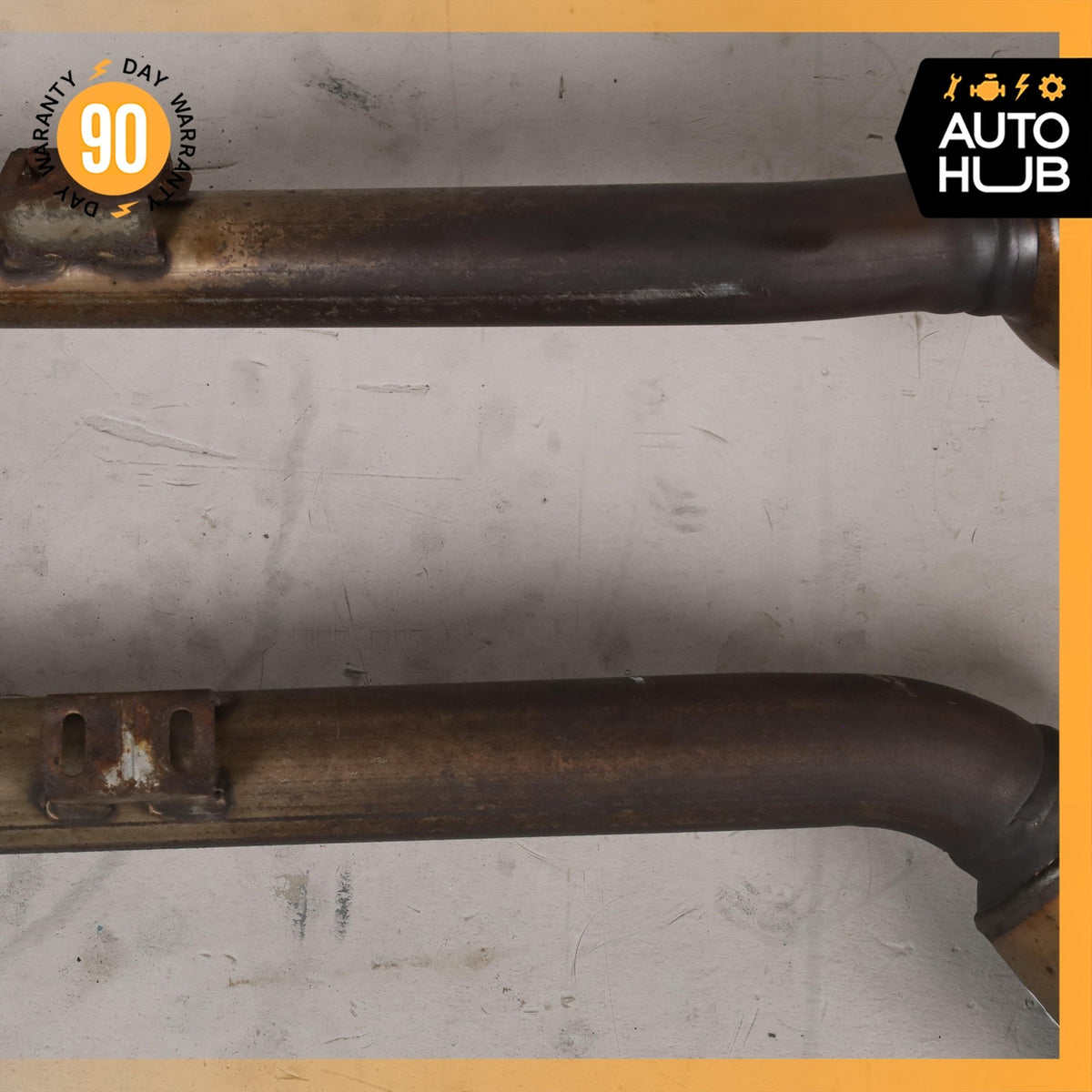 Mercedes W209 CLK350 C350 RWD Engine Exhaust Downpipe Left & Right Side Set OEM - photo 14