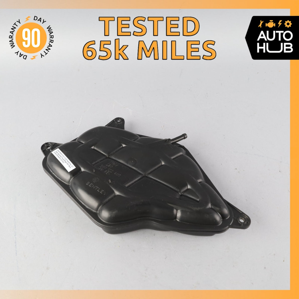 Bentley Continental GT Flying Spur Coolant Additional Expansion Tank OEM 65k - photo 1