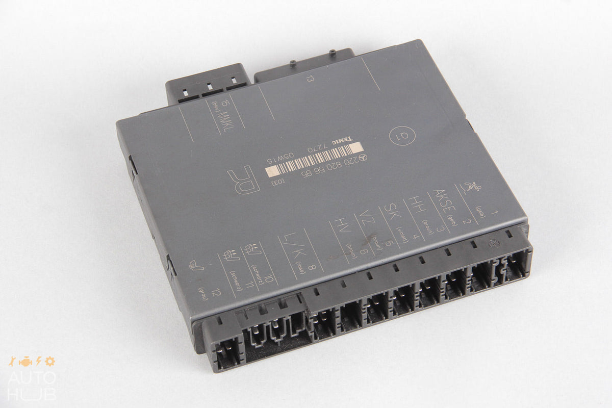 03-06 Mercedes W220 S430 S500 S55 Seat Control Module Front Right 2208205685 ОЕМ - photo 5