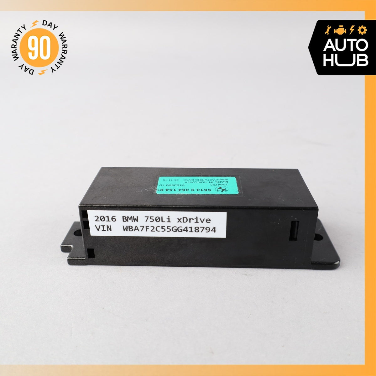 BMW G12 750Li Front Left or Right Door Frequency Diplexer Control Module OEM - photo 3