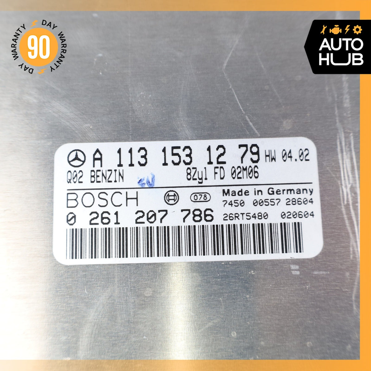 03-06 Mercedes R230 SL500 S430 ECU Engine Control Module Unit 1131531279 OEM - photo 9