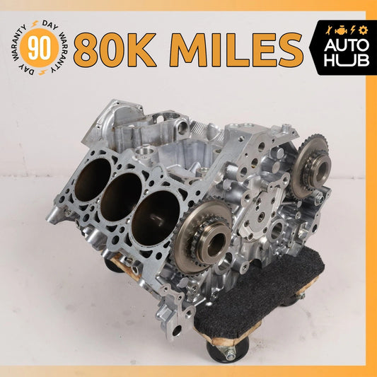 15-19 Audi D4 A8 Q7 A6 A7 3.0L V6 Engine Motor Block 06E103023CQ OEM 80k - photo 1