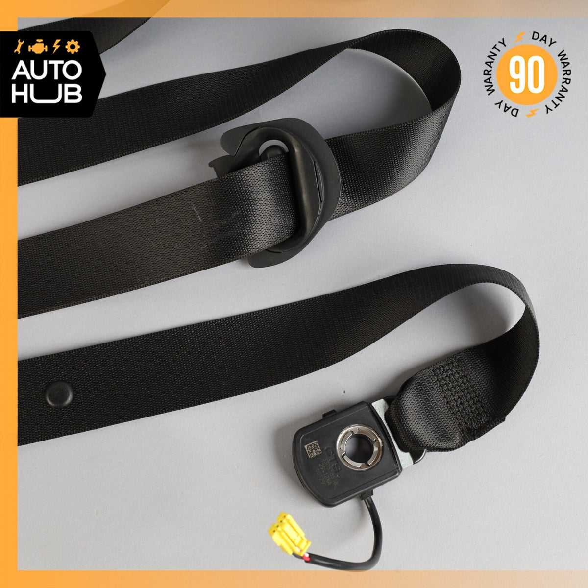 10-13 Mercedes W221 S550 S400 Front Right Passenger Side Seat Belt Black OEM - photo 3
