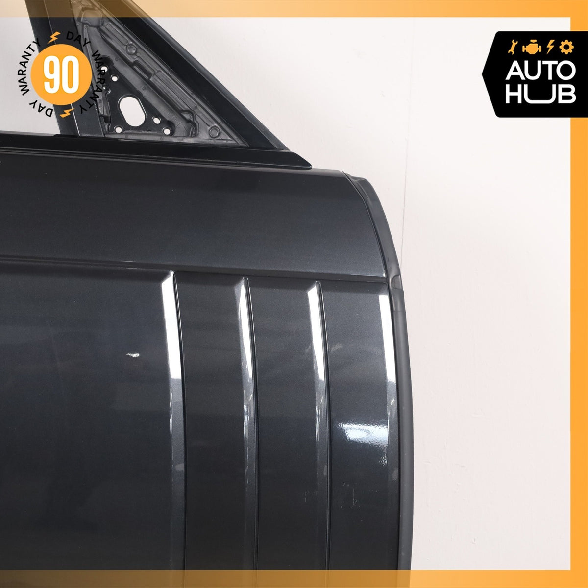 13-22 LR Range Rover L405 Front Right Passenger Side Door Panel Shell Gray OEM - photo 5