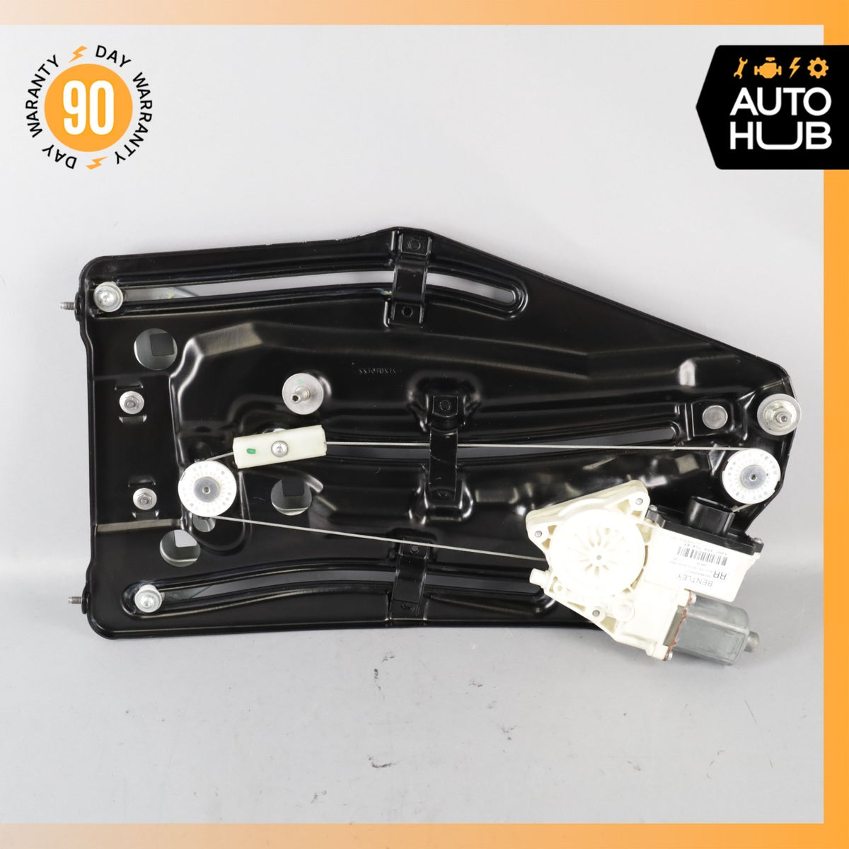 12-18 Bentley Continental GTC Rear Right Quarter Window Regulator w/ Motor OEM - photo 5