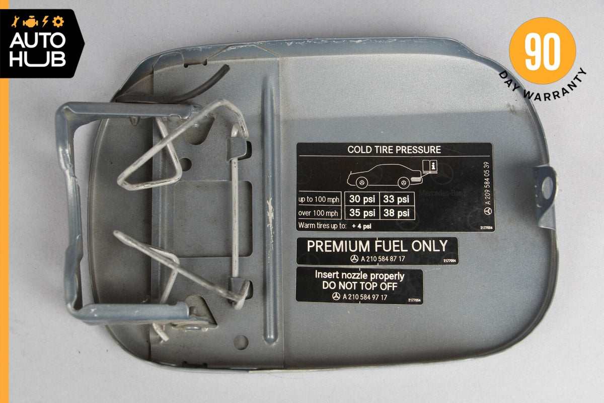 03-09 Mercedes W209 CLK500 CLK55 Coupe Fuel Gas Tank Filler Door Lid OEM - photo 9