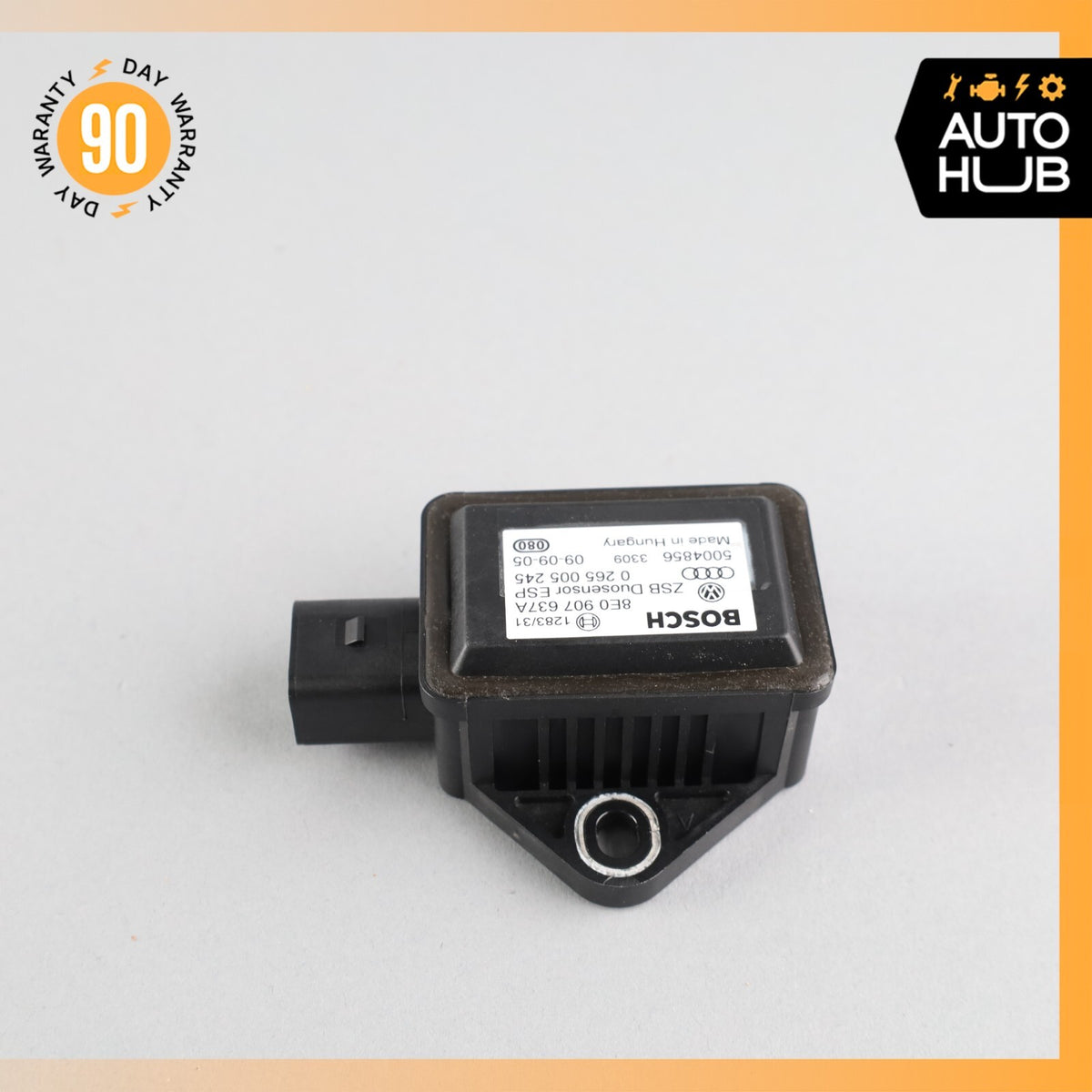 03-12 Bentley Continental Flying Spur GT GTC Yaw Turn Rate Sensor OEM 58K - photo 3