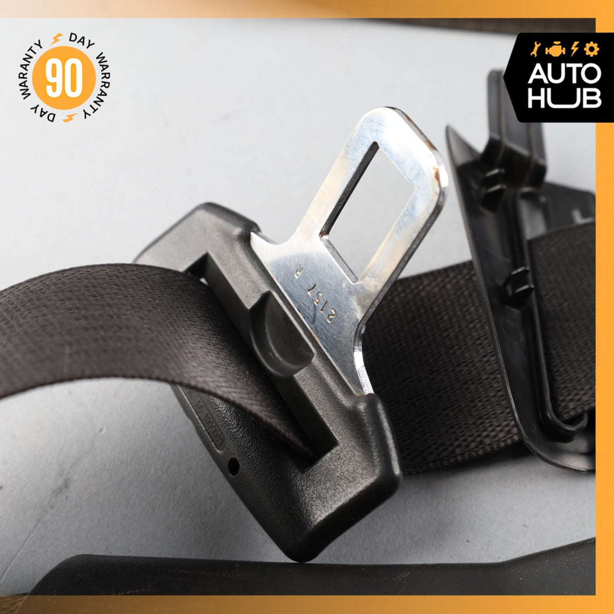 04-08 Cadillac XLR Left Driver Seatbelt Seat Belt Retractor Black 10354115 OEM - photo 13