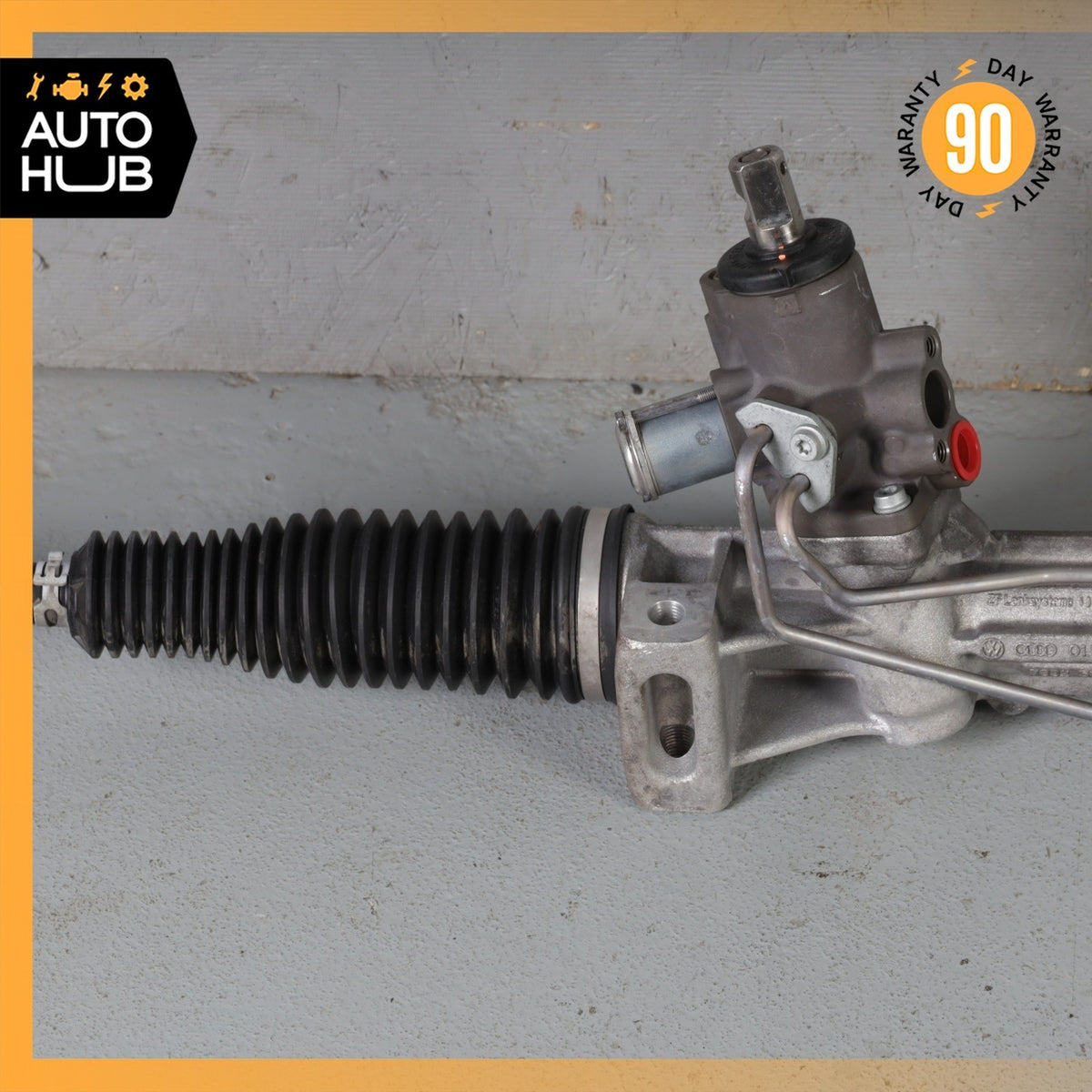 11-14 Audi D4 A8 Power Steering Rack & Pinion 4H1422065F OEM - photo 7