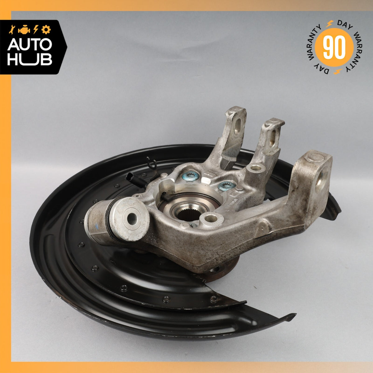 03-13 Bentley Continental GT Rear Right Side Spindle Knuckle Hub OEM - photo 13