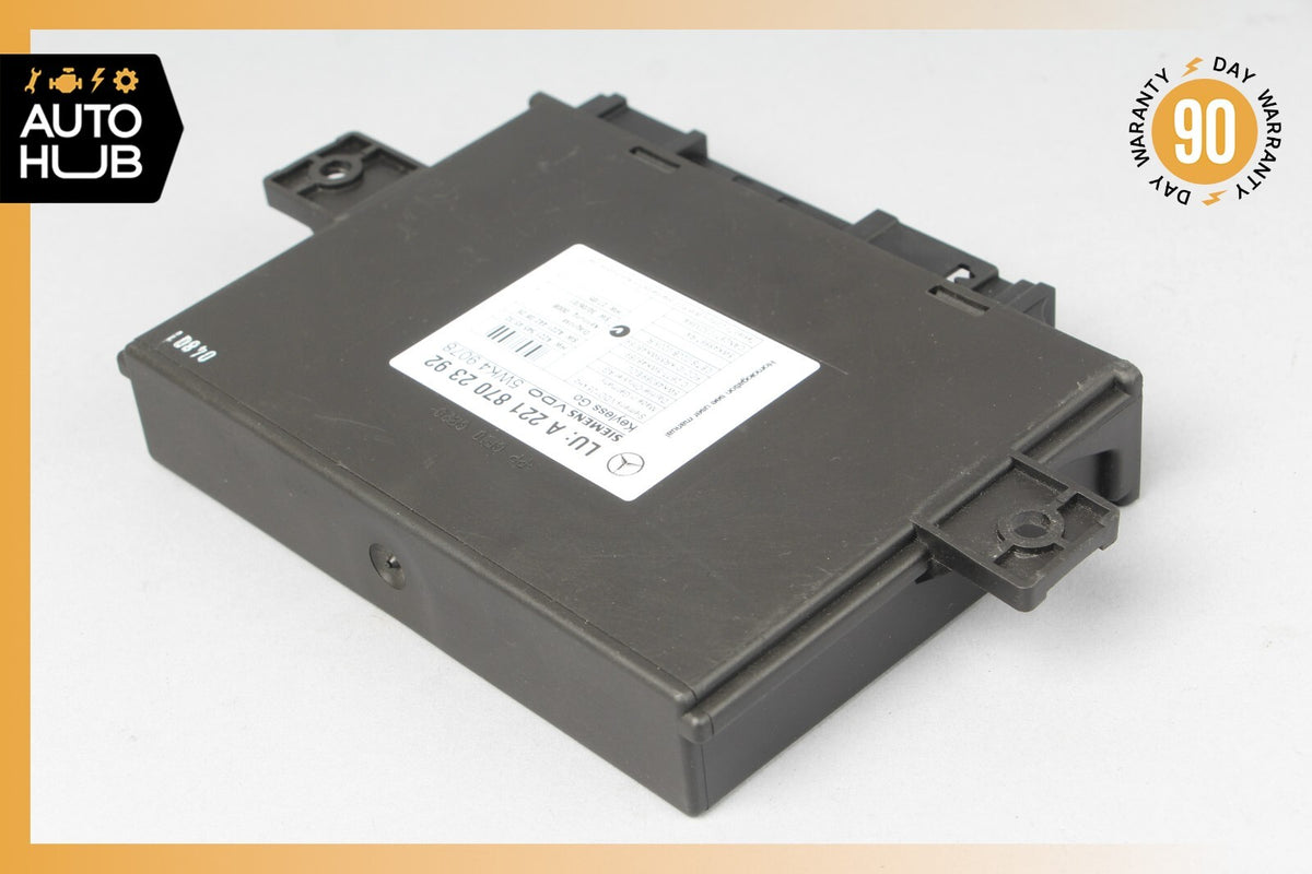 07-10 Mercedes W216 CL550 S400 Keyless Go Control Module 2218702392 OEM - photo 2