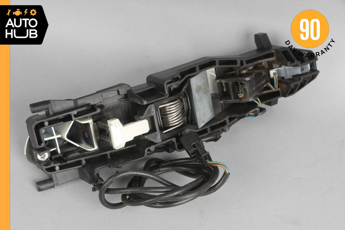 07-09 Mercedes W211 E350 E320 Front Right Side Door Handle Keyless Go White OEM - photo 11