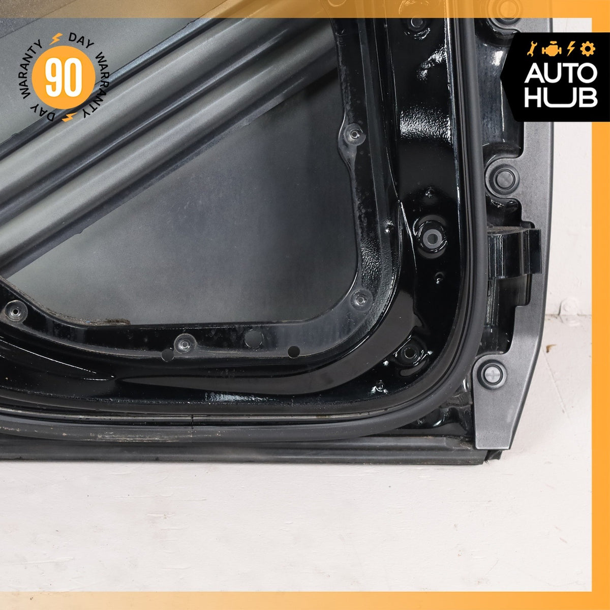 17-23 Mercedes W213 E300 E400 Rear Left Driver Side Door Shell Black OEM 84k - photo 15